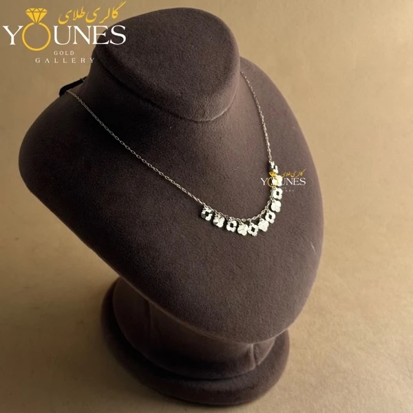 گردنبند طلا ونکلیف تراش دار